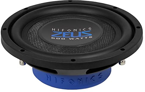 Hifonics ZST10D4-25 cm (10') / 250mm FLACH Flat Shallow Subwoofer 4+4 O | Leistung 300 W RMS / 600 W max.