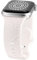 TOYOUTHS Floral Gravierte Armband Kompatibel mit Apple Watch Armband 41/40/38/42mm, Frauen Blume Fancy Cute Design Weich Silikon Sport Solo Loop Armbänder für iWatch 10/9/8/7/6/5/4/3/SE, Weiß