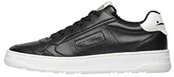 VOILE BLANCHE HYBRO City Man-Sneakers in Pelle di Mela Nero 40