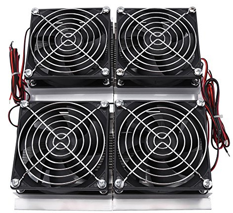 240 W 12 V Peltier-KüHler FüR Halbleiter, Peltier-FestköRperküHlsysteme, Thermoelektrische Peltier-KüHlplatte mit LüFter, FüR die RaumküHlung