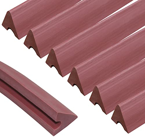 Scott Edward Billard K66 Gummi-Stoßstangen, Billard-Tischschienen-Kissen (Set mit 6 Stück), Ersatzstoßstangen, Zubehör, 2,8 m