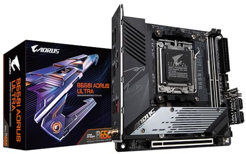 Gigbayte Aorus B650I AORUS Ultra (Sockel AM5/B650/DDR5/S-ATA 6Gb/s/Mini ITX)