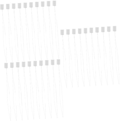 EXCEART Häkelwerkzeuge 30 Stk -Tool Nadel mit großem Öhr DIY-Werkzeuge perlen faden nadeln perlennadeln selber machen eine Nadel einfädeln Sticknadel Kunsthandwerk Eisendraht