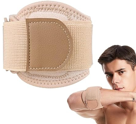 Ellenbogenbandage | Ellenbogenschoner für Kompressionsarmbandagen, verstellbare Armschützer, Schutzpolster für Basketball, Golf, Volleyball