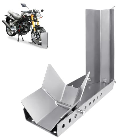 LILIIN Rail de chargement pour moto - Support de roue avant - Pince à bascule - Support de moto - Rail de support de moto - Rail de support pour moto (1 pièce)