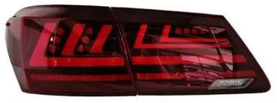 YZITSRQ Auto-Styling-Rücklicht Für ES ES240 ES350 2006-2012 Rücklicht DRL Bremse Rückfahrleuchte Rücklicht Bremslicht Bremse Rücklicht(2 Side Red)