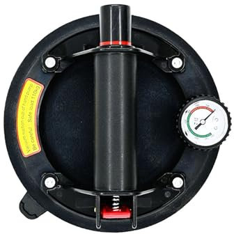 Ventosa de vidrio de 8 pulgadas, potente y resistente, for elevación de granito y vidrio, reemplazo de ventanas. Fuerte capacidad de adsorción(1PCS)
