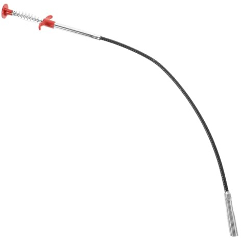 MAGICLULU Desatascador Flexible de Tuberías para Fregadero y Lavabo Gancho de Acero Inoxidable y Material Pp para Limpieza Fácil Cocina y Baño