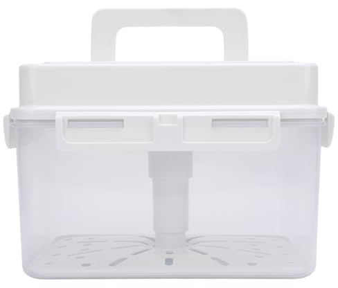 Fdit Récipient de Fermentation de Kimchi, Grande capacité, étanchéité Supérieure, Conception Transparente pour la Cuisine, matériau: Pp (4L)