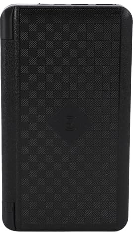 Sorandy Power Bank con Pannelli Solari Pieghevoli da 10000 MAh con di Illuminazione di Emergenza, UPS Solare Portatile per Alimentazione Ininterrotta Durante Interruzioni di Corrente