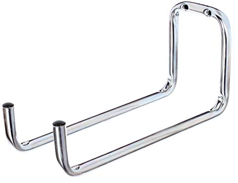 Wall Hook Double-Angled Galvanised Steel 12 mm Diameter