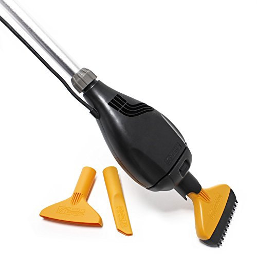 Wiltec Hozelock PondVac Teichsauger mit 2m Reichweite, 3 Düsen & Klinge zum Zerkleinern