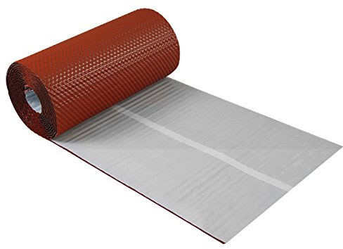 Conexión de chimenea 3D Aluminio estructurado 300 mm x 5 m, 7 colores Cinta de conexión de pared Techo Chimenea de la pared (ladrillo rojo)