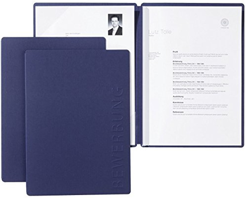 Pagna Bewerbungsmappe 44122-02 blau