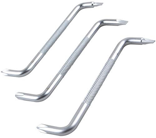 HLHome Angle droit Coude double usage Tournevis en forme de Z Tournevis Chrome Vanadium Tournevis