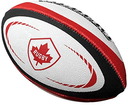 Gilbert Offiziell International Replikat Kanada Rugby Ball Größe Mini