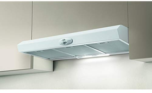 Elica KREA GFA WH/F/90 - Cappa Cucina Filtrante da 90 cm, Tipologia Sottopensile, Bianco