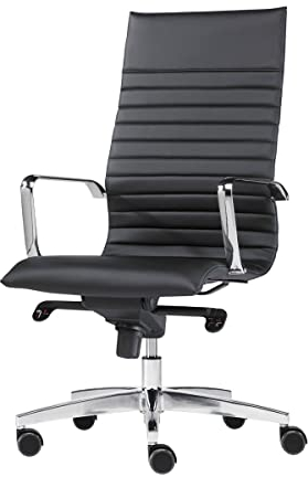 Design | Premium-Bürostuhl für Wirbelsäulengesundheit & Aktives Sitzen – Made in Germany | inkl. Armlehnen, Wohlfühl-Sitz und Synchron-Mechanik bis 125 kg (Schwarz, Teppichbodenrollen)