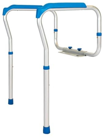 Corrimano Per WC Di Sicurezza Maniglia Antiscivolo Da Bagno Rialzo WC Per Anziani Con Braccioli,Maniglioni Bagno Per Anziani,Maniglione Bagno Disabili,Ausilio Per WC Con Regolazione In Altezza