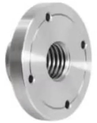 TBGCXJSV Piastra Frontale per tornio per Legno per mandrino per tornio per Lavorazione del Legno filettato M33 M18 Piastra Frontale flangiata da 2 3 (M18 x2,5-75 mm)