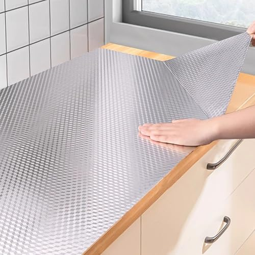 1 Roll Kitchen Sticker Wallpaper, Självhäftande Köksfolie Klistermärke Olja Och Vattentät Spishäll Klistermärke Lämplig För Skåp Bänkskivor Och Lådhyllor Hyllor(B,80x5m)
