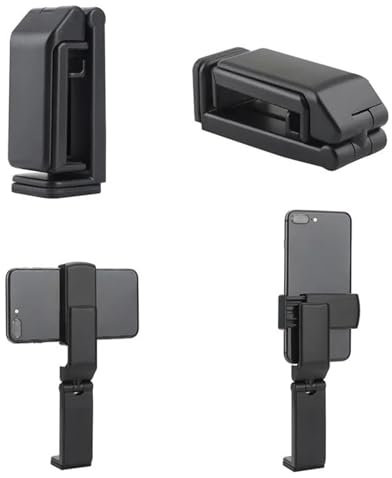 Mobile Phone Holder, 4 In 1 360° Rotating Adjustable Stable Stand Non Slip, Retractable Foldable Multifunctional Portable Stand, Accessory For Flying/Traveling/Home/Car, Travel Accessories, Black