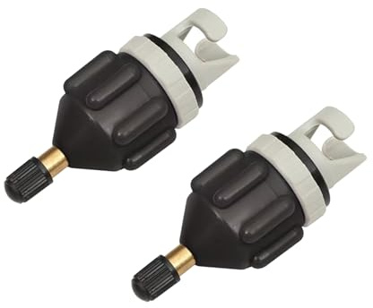 pclapora 2 Stück Sup Pumpe Adapter, Sup Adapter für Kompressor, Ventiladapter Pumpe Zubehör, für Kajak Dingy Boote Paddelboard Schlauchboot sup Board Stand Up Paddle Board