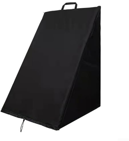 Cubierta para carrito de jardín, tela Oxford 210D impermeable para almacenamiento fiable de mangueras al aire libre