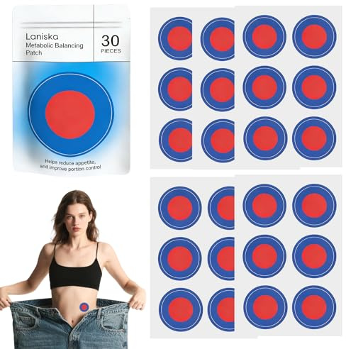 Abnehmpflaster,30 Stück Abnehmpflaster, Slimming Patch Metabalance Patch,Abnehmen Schnell Fettverbrenner,Für Stoffwechselgleichgewicht,Sanfte Beruhigung für Alle Körpertypen