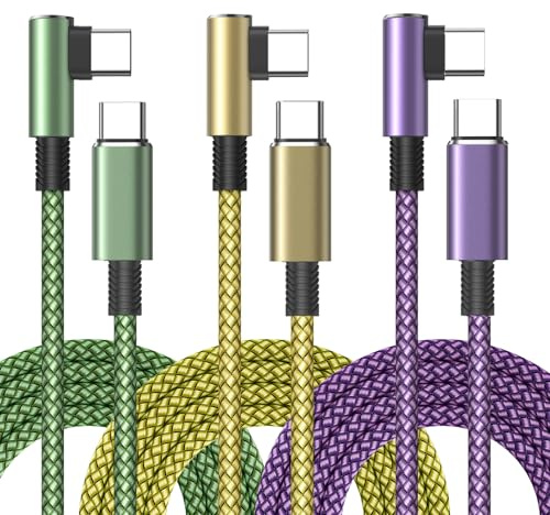 USB C Kabel, USB C auf USB C Kabel [1.8M/3Pack] USB Typ C Kabel Usbc to Usbc Handy Ladekabel USB C Schnellladekabel für Samsung S23 S22 S24 S25 S26, USB C Ladekabel für iPhone 17 15 16 Pro Max apple