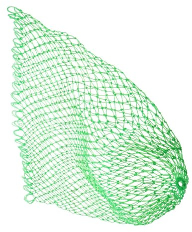 Healeved Replacement Nylon Fish Catching Net Head Thickened Multi-strand Fishing Net for Ponds and Tanks for Fly Fishing and Landing Fish