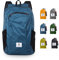4Monster Packable Backpack Ultra Lightweight, Foldable Backpack Water Resistant, Hiking Daypack for Travel Camping Outdoor, Daily Walk-around, Cycling, Sports, Excursions(Blue, 24L)