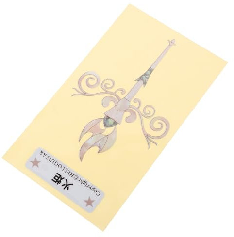 ifundom Sticker Per Chitarra Elettrica Forma Di Fiore Adesivi Per Paletta Decalcomanie Per Chitarra Acustica Intarsi Per Decalcomanie