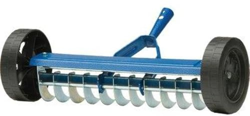 1 PZ ARIEGGIATORE MANUALE + RUOTE AGEF DENTI 12 CM 52X17X27