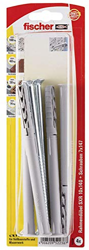 Fischer Rahmendübel SX R, 10 x 140 T K SB-Karte, 52238