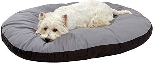 Karlie Karlie 60060 Kissen oval L: 80 cm B: 62 cm H: 10 cm grau-schwarz