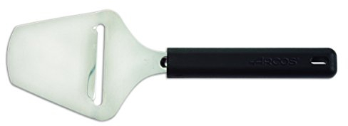 Arcos Gadgets Profesionales - Cortador Queso - Hoja Acero Inoxidable 5x2 - Mango Polipropileno Negro - Duradero e Higiénico -Erie 6137, 7'' - Negro