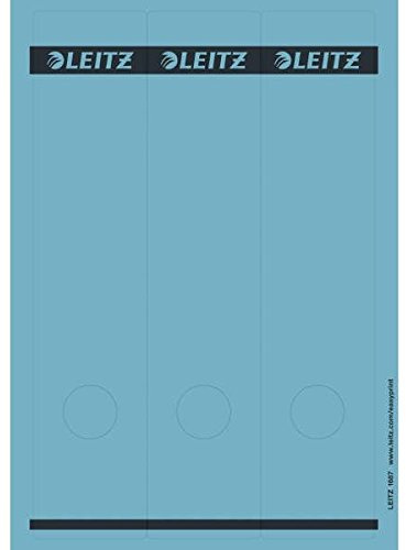 Rückenschild lang breit blau LEITZ 1687-00-35 sk 25x3ST