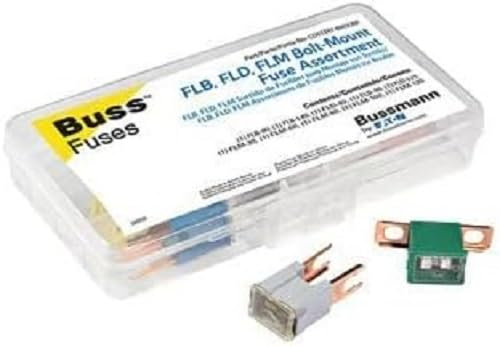 Bussmann CDY5TRY-BMOUNT FLB, FLD e FLM Assortimento di cartucce Vassoio-5 cavità, 10 fusibili