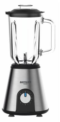 Bastilipo 7135 batidora americana de vaso (5 velocidades, 1.5 litros de capacidad), 1000 w, acero inoxidable