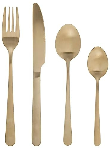 Secret de gourmet - Ménagère 24 Pièces Couverts en INOX Green Harmony