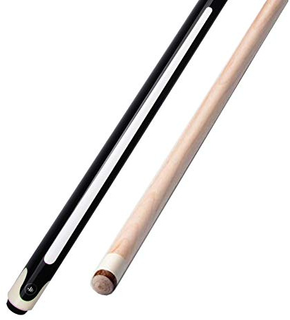 YRU 3/4 Taco de Billar, 147cm Hechas A Mano De Eje Arce Puntas De 10mm/11.5mm/12.75mm Snooker Cue con Accesorios De Extensión Caso Duro para Elegir