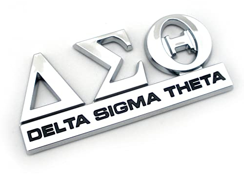 Delta Sigma Theta Car Decal