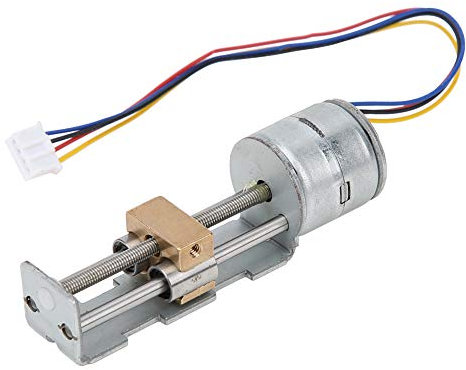 BAYDE Mini actuador de Etapa Lineal, riel de guía Deslizante pequeño, Tornillo de Plomo, Motor Paso a Paso con Reductor de Caja de Cambios planetaria Piezas de Repuesto