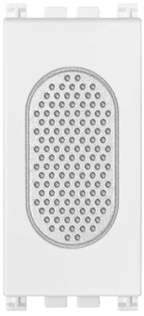 VIMAR Suoneria ad incasso Arkè 22.3x49x42.4mm bianco - 19373.SR.B