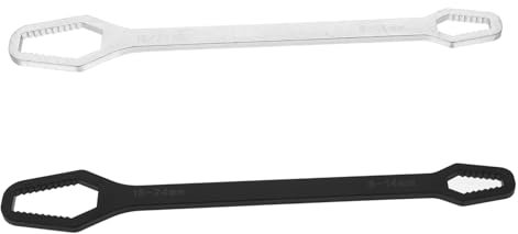 HOMSFOU 2stücke Teiliges Werkzeugset Verstellbarer Selbstspannender Schraubenschlüssel Für Heimwerker Bau Fahrrad Und Motorradreparaturen Hochwertiger Stabil Und Rutschfest