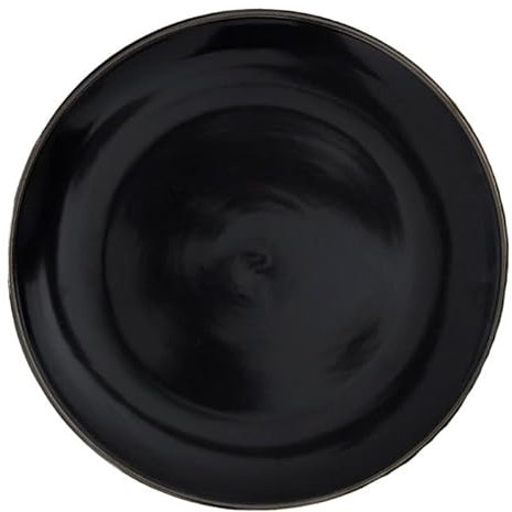 Lot de 6 Assiettes Plates Lounge 26cm Noir