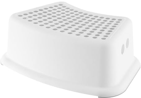 35×25×15cm WC Hocker Toilette - Kinder Tritt Schemel, Rutschfester Badezimmer Töpfchen Tritthocker, Stabiler Toilettenhocker Kinder, Toilette Hoch Tritthocker, Kothocker Für Erwachsene Badezimmer