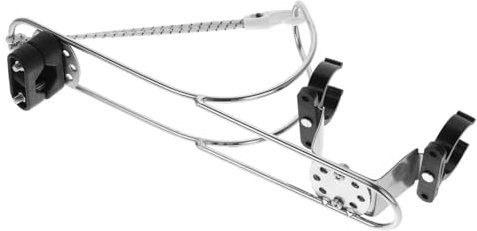 TOGEVAL Rettungsringhalterung Gestell paddeln Pole Yacht Bootszubehör Edelstahlhalterung Bootsbeschläge Schiffszubehör Marinezubehör Rettungsring-Aufhänger Rostfreier Stahl Silver