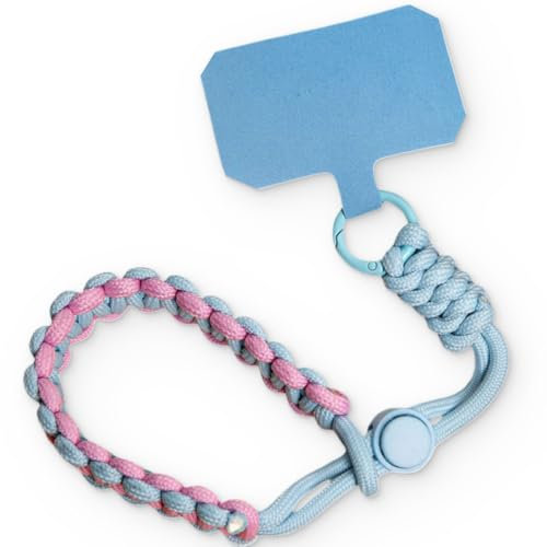 BDEPSTR Cordino per Cellulare Telefono Universale,Adatto a Tutti Gli Smartphone, Rimovibile Cordino da Collo Catena Collana Tracolla con Toppa di Fissaggio